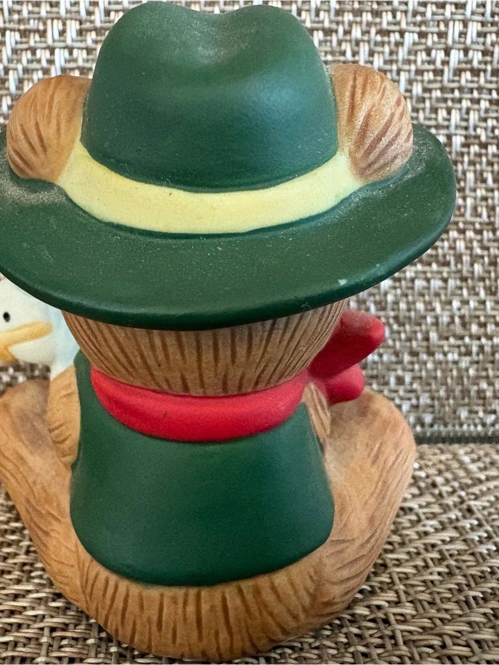 Three Vintage Homco Playtime Bears Sailor Cowboy Baseball Player 1417 Figurines